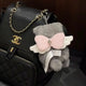 Labubu doll clothes bib wings