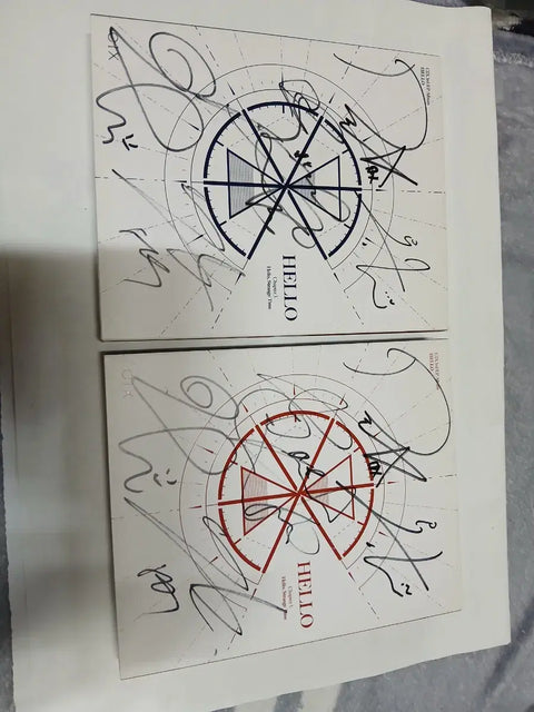 CIX. Signed. Autographed Album. Boy Group. K-Pop.