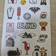Sleepground Blind Stickers for Sale, Pixel Art Sleepground Friends
