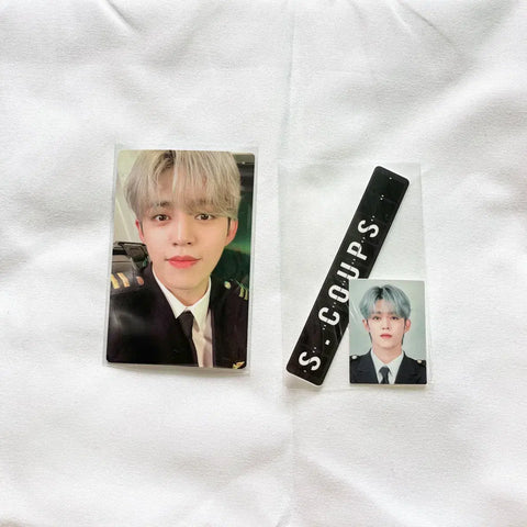 Seventeen Aviation Teen S.Coups photocard ID picture transfer