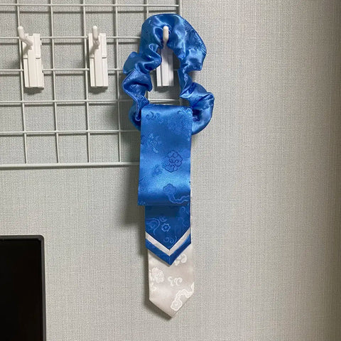 Garbage Time Jisang High Hair Tie Scrunchie Gabta