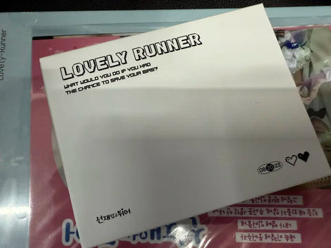Byeon Woo-seok Lovely Runner Script Book + Polaroid Photocard Set (all together)