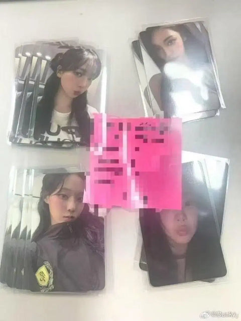 aespa Dirty Work Fansign Event Mokketshop Unreleased Photocard Transfer