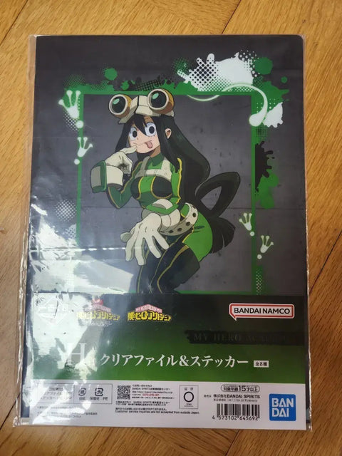 Asui Tsuyu Clear File Sticker H Prize