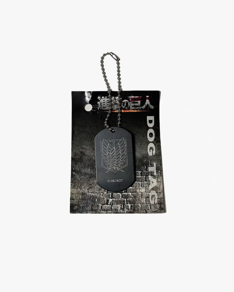 Attack on Titan Levi dog tag military number tag