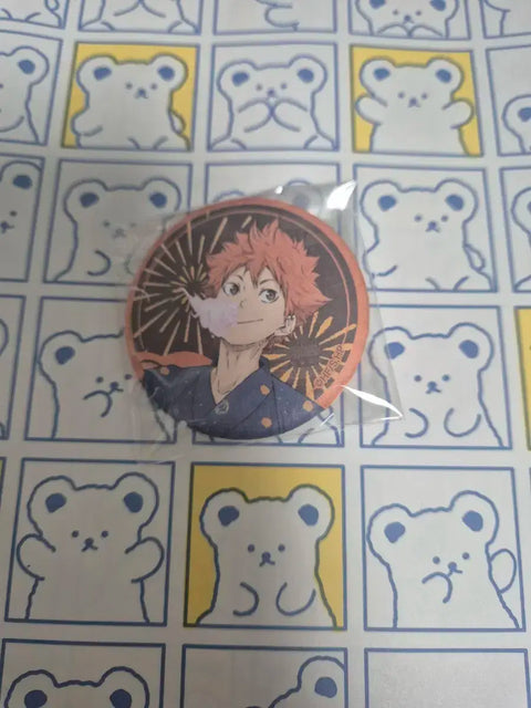Selling Haikyuu Hinata Yukata Can Badge