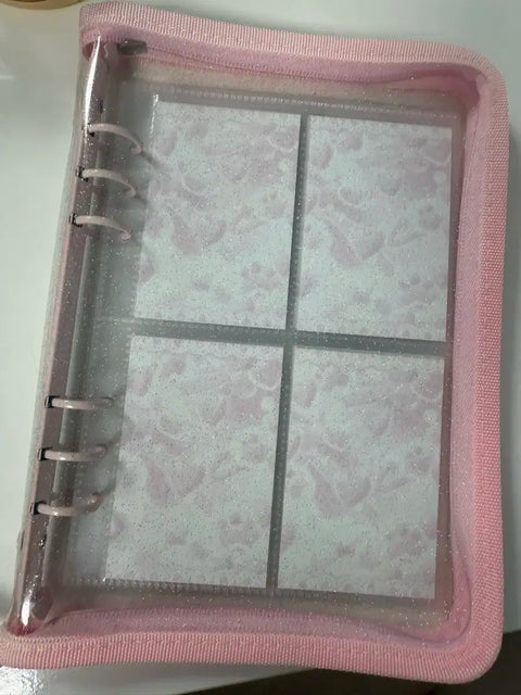 6-ring zipper binder, binder, collect book