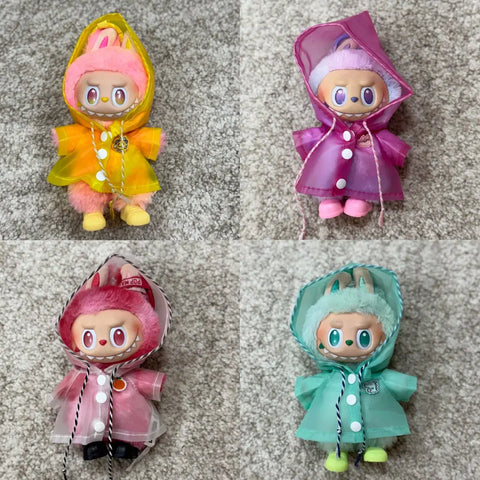 Labubu clothes, raincoat, coat, costume