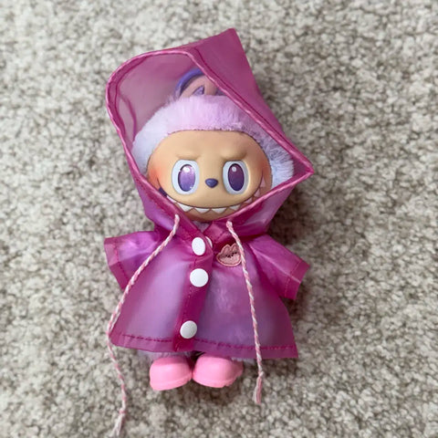 Labubu clothes, raincoat, coat, costume