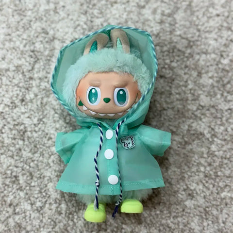 Labubu clothes, raincoat, coat, costume