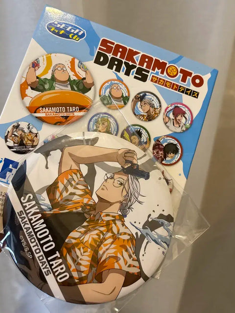 Sakamoto Days Segakuji F Prize Can Badge