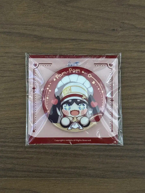 Honkai Star Rail Pom-Pom Can Badge Unopened
