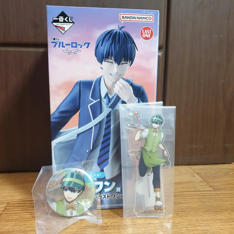 Blue Lock Ichiban Kuji Day Off Isagi Last One Prize, E Prize, H Prize Set