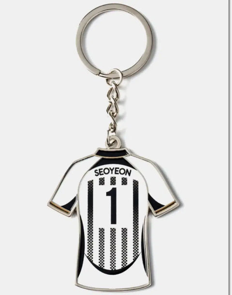 TripleS SOHYUN Over The Pitch Keyring Park Sohyun Uniform Keyring