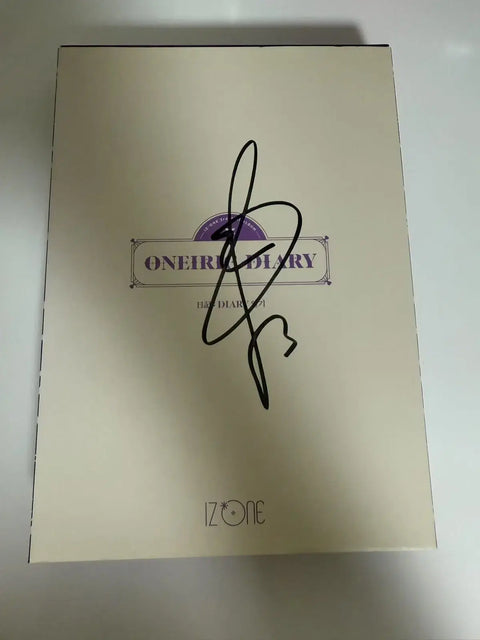 Kwon Eun Bi Signed Album IZ*ONE Secret Story of the Swan Autograph