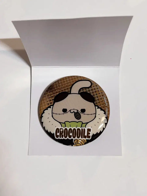 One Piece Crocodile Nyanpiece Badge