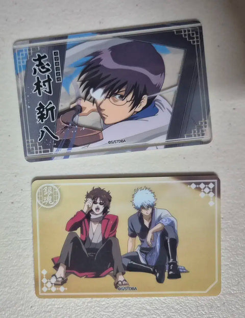 Gintama Pop-up Acrylic Card 2-Type Bundle