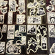 One Piece Jump Shop Original Art Sticker Luffy Nami Usopp Chopper Robin Franky Brook Jinbe