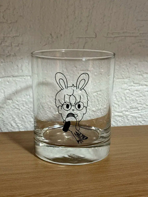 10cm Kwon Jung-yeol Glass Cup Unofficial Goods