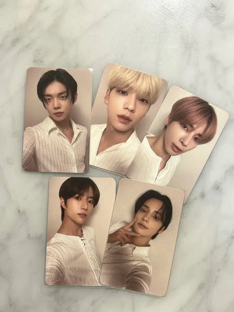 TXT Temptation Soundwave Round 2 Lucky Draw Yeonjun Soobin Beomgyu Taehyun Hueningkai Photocards Transfer