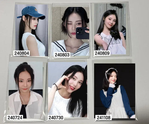 Artemis JinSoul Signed Polaroid Bundle Transfer/Sale