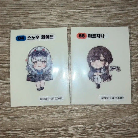 Selling a set of 2 NIKKE GS25 Ddiboo Seals.