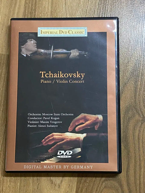 Tchaikovsky Piano/Violin Concerto DVD