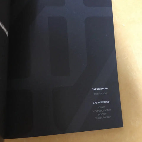 Mamamoo Hip Album Full Set with Bizent Exclusive Benefit Reality in Black From Korean