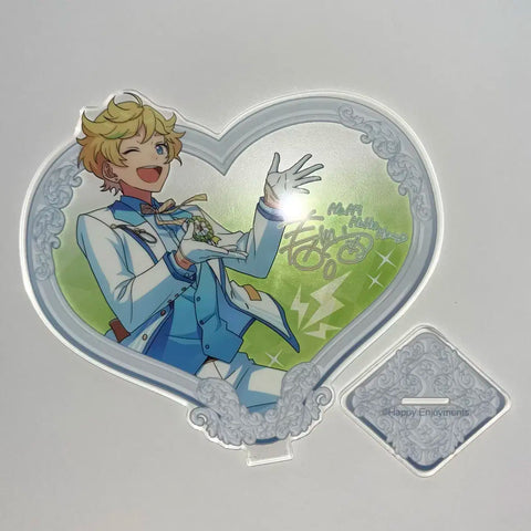 Ensemble Stars Sora Chinese Server 3rd Anniversary White Suit Heart Acrylic Stand