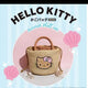 Tanning Kitty bag magazine mook cargo bag Hello Kitty bag magazine bonus