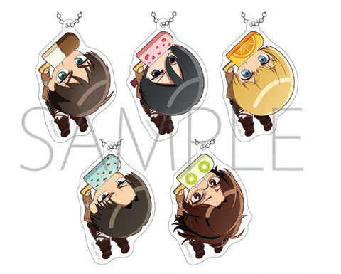 Attack on Titan Eren Keychain Ice Cream