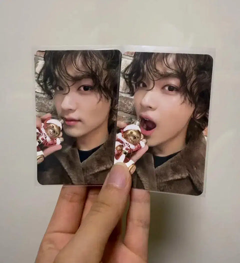 NCT 127 Haechan Pink Christmas Set Transfer