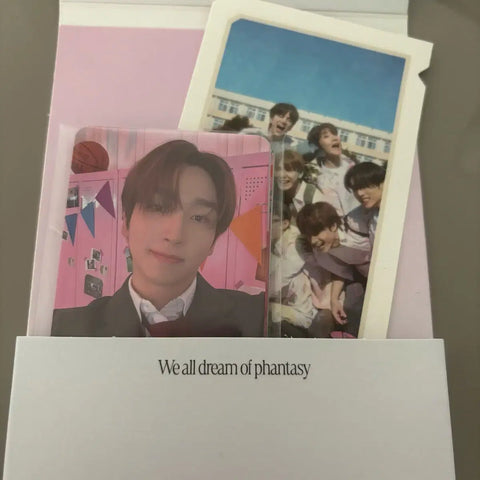 THE BOYZ Withmuu Fantasy Tie Pop-up Welcome Kit Entrance Gift Photocard