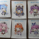 Hololive Seal Stickers 6 pieces as a set