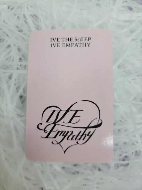 IVE EMpathy Square Jang Wonyoung Photocard Benefit Transfer