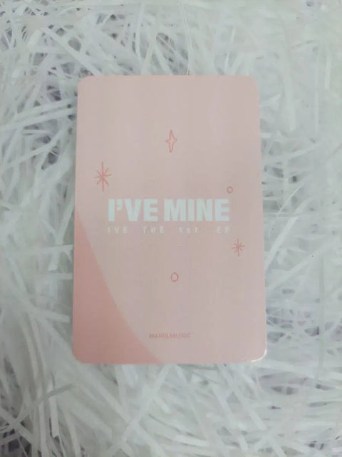 IVE IVE MINE Namil Music Rei photocard transfer