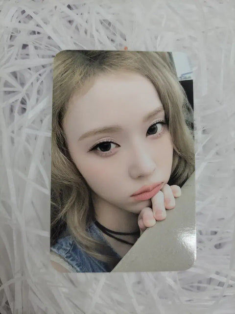 aespa Winter 4th Anniversary Doll Prop Kit Photocard Transfer