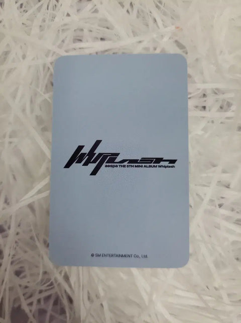 aespa Whiplash Everline Karina photocard transfer