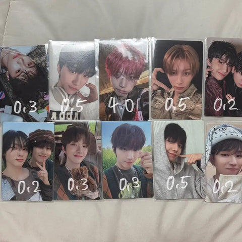 Bonekdo photocard transfer, trading card, lucky draw, Myung Jaehyun, Taesan, Lee Woo, Sungho, Woonhak, Ppeu-nekdo