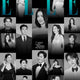 Transfer of Elle featuring actor Park Jung-min and novelist Kim Keum-hee in a photoshoot and interview.