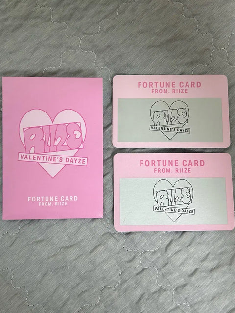 Rise Valentine Fortune Card Fortune Scratch