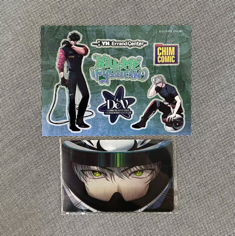 Eoping Pop-up Bomtoon Killing Relationship License Package Sung-ah Goods Stickers Photocard