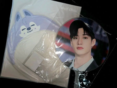 Wolf Chan Mini Uchiwa Case & Bang Chan Mini Uchiwa