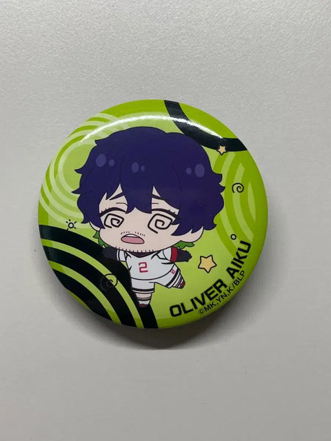 Blue Lock Oliver Aiku Yurarin Can Badge