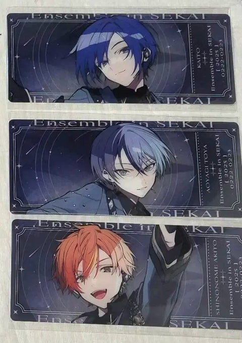 Project Sekai x Ensemble Stars! Collaboration Ticket Akito Toya Kaito