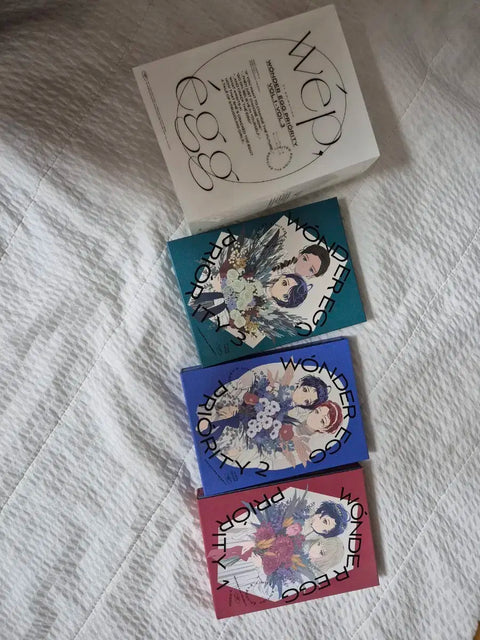 Selling the complete Wonder Egg Priority DVD set!