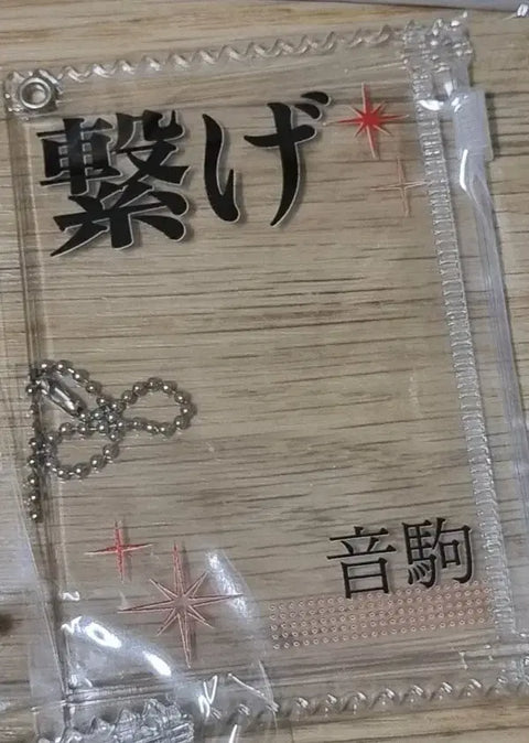 Haikyuu!! photocard pouch keyring
