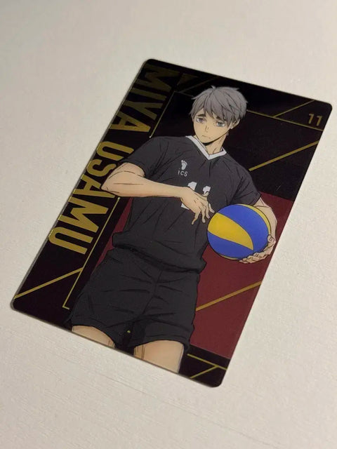 Haikyu Osamu Wafer Card Itajaga Bakooca Goods Inarizaki