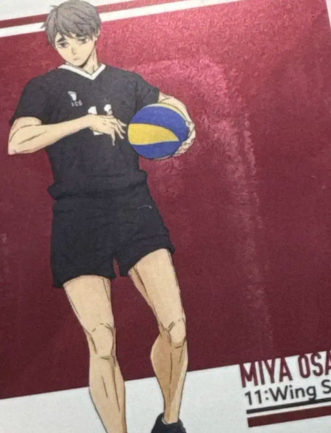 Haikyu Osamu Wafer Card Itajaga Bakooca Goods Inarizaki