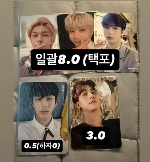 MONSTA X Hyungwon Changkyun photocard transfer